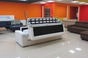 Rozkládací pohovka na každodenní spaní STEEL XXL | s matrací 160x200cm | rozkládání 004 - Sofabed