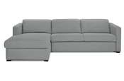 Rozkládací sedací souprava na každodenní spaní Steel šedá 001 - Sofabed