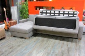 Rozkládací pohovka na každodenní spaní STEEL XXL | rohová verze s úložným prostorem | rozkládání 051 - Sofabed