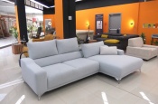 Rohová slovenská sedačka do tvaru l s box spring sedákom. 4